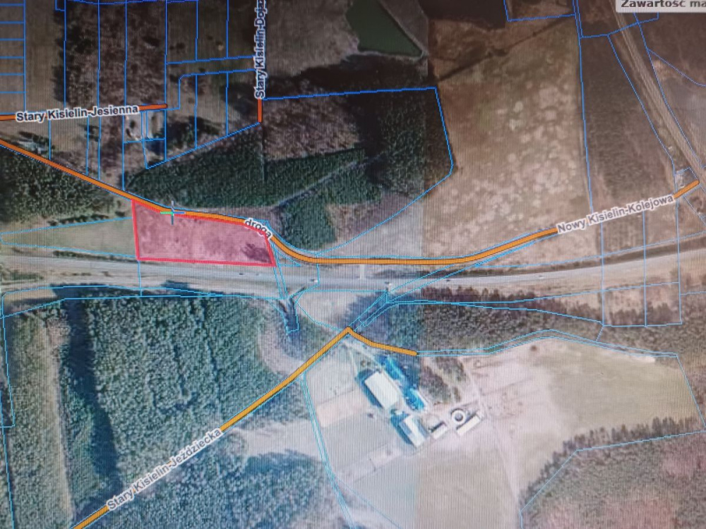 DZIAŁKA INWESTYCYJNA W ZIELONEJ GÓRZE-N. KISIELIN - 14260314