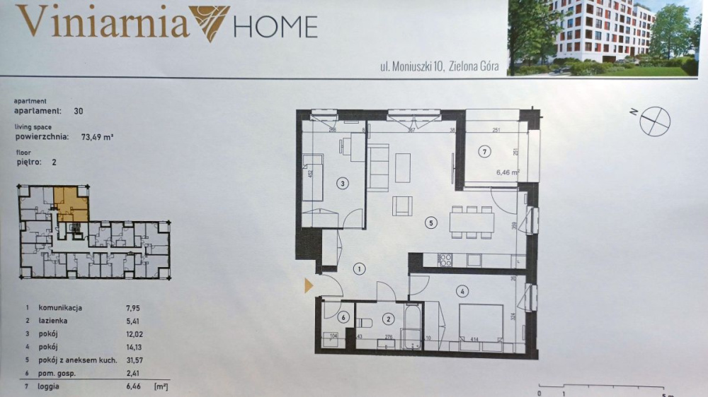 Apartament 3-Pokojowy - Centrum - 14270314