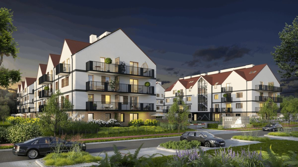 Dwupokojowy apartament z antresolą w górach - 15610314