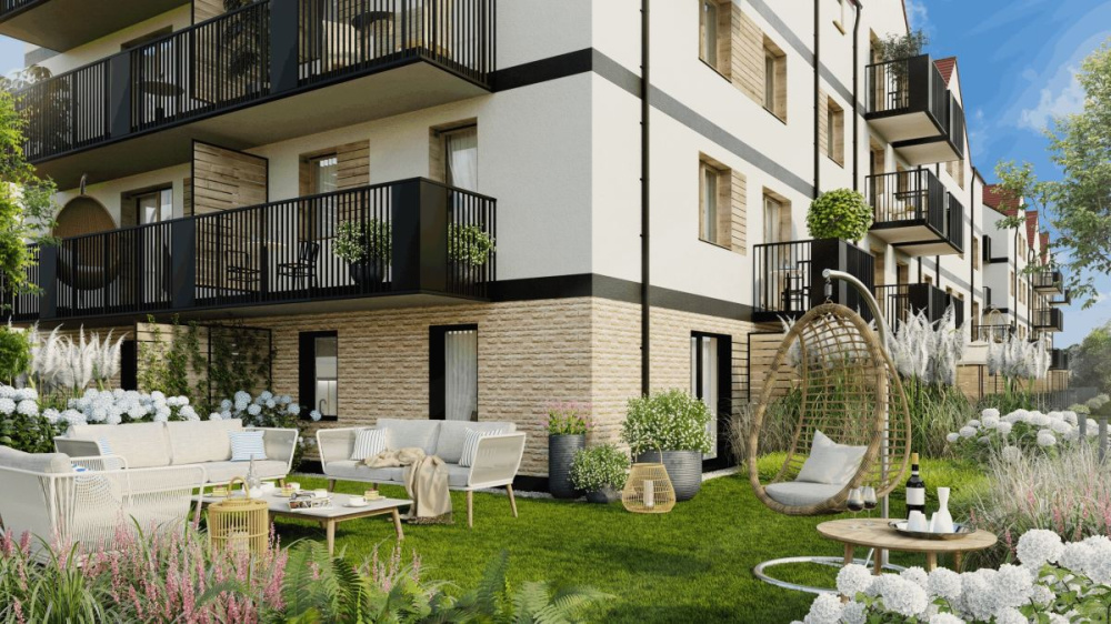 Dwupokojowy apartament z antresolą w górach - 15610314