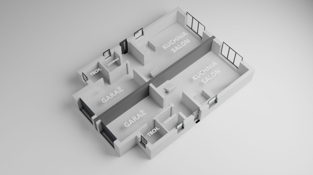 Elegancki Segment Przy Lesie - 15620314