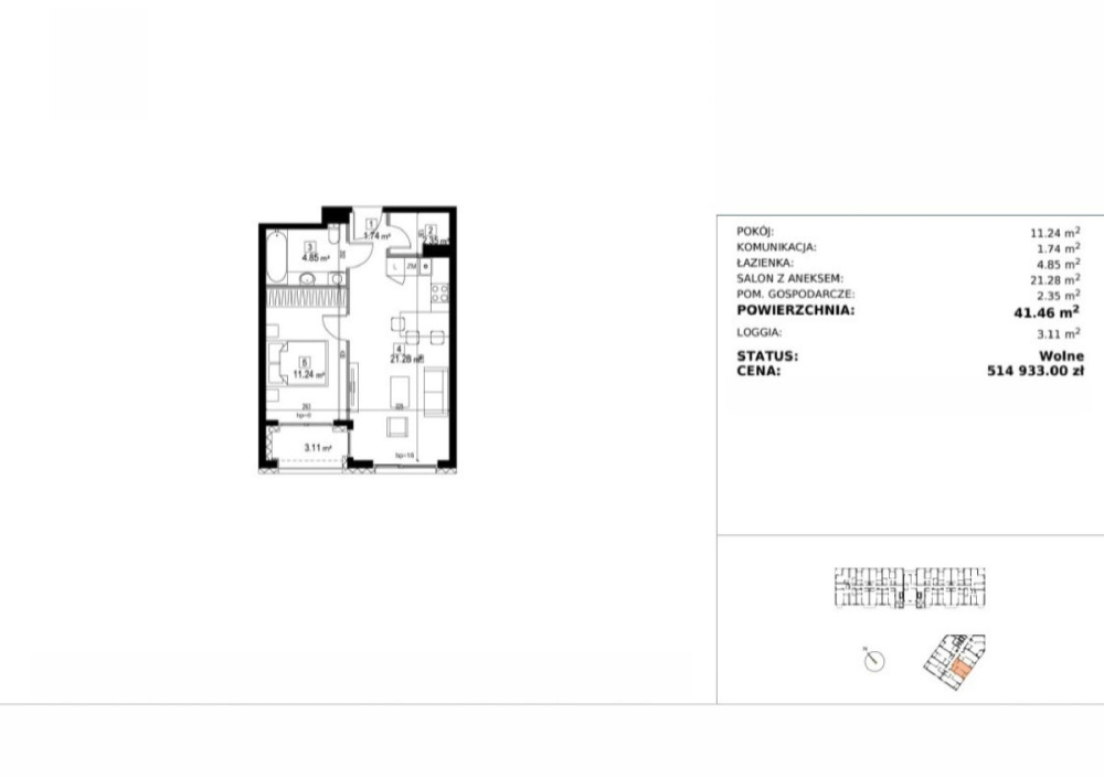 Apartament w ścisłym centrum Zielonej Góry - 15960314